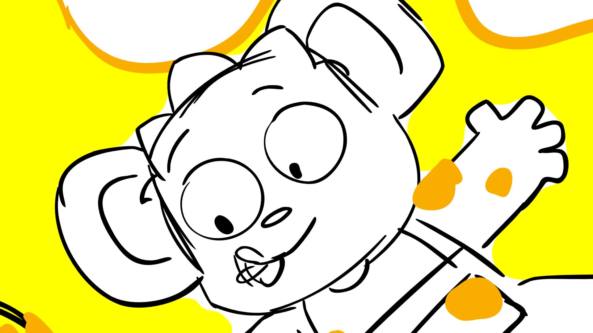 Fun with Nubs — Ep. 112, lámina 144, storyboard by Melissa Ballesteros
